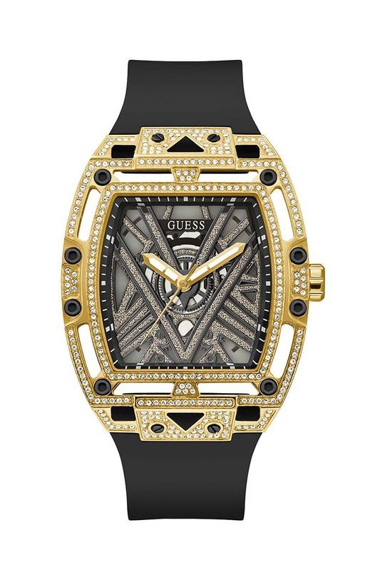 Годинник Guess чоловічий колір чорний (3686027)