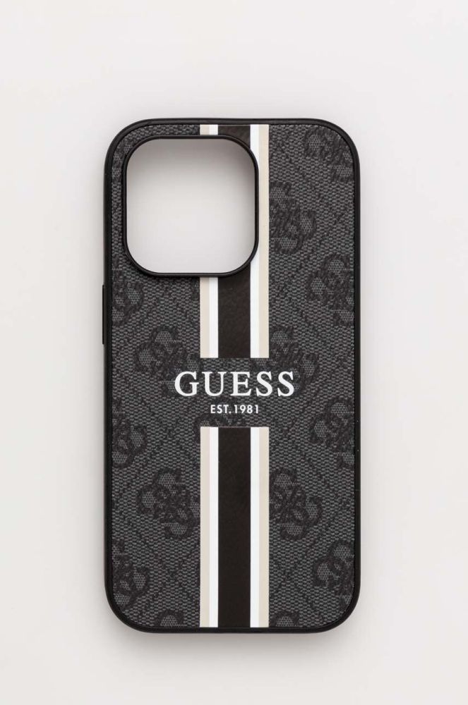 Чохол на телефон Guess iPhone 14 Pro 6.1" колір сірий