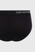 Бавовняні сліпи Emporio Armani Underwear 3-pack колір чорний