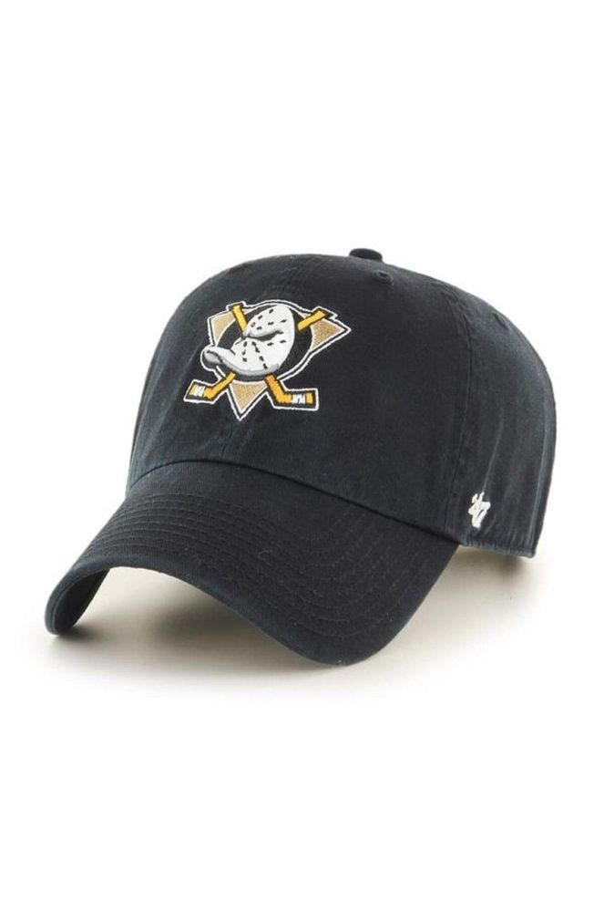 Кепка 47brand колір чорний з аплікацією (1580144)