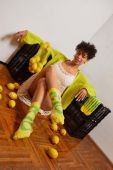 Шкарпетки Eat My Socks Fresh Lemons 2-pack колір барвистий