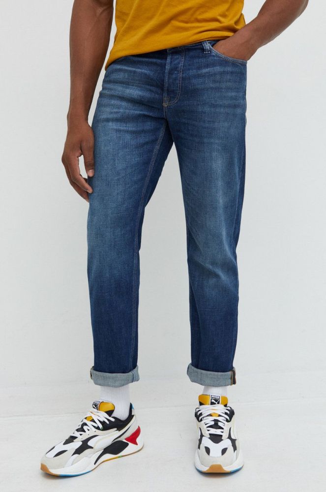 Джинси Jack & Jones Jjimike чоловічі колір темно-синій (2529955)