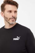 Кофта Puma чоловіча колір чорний однотонна (3456434)