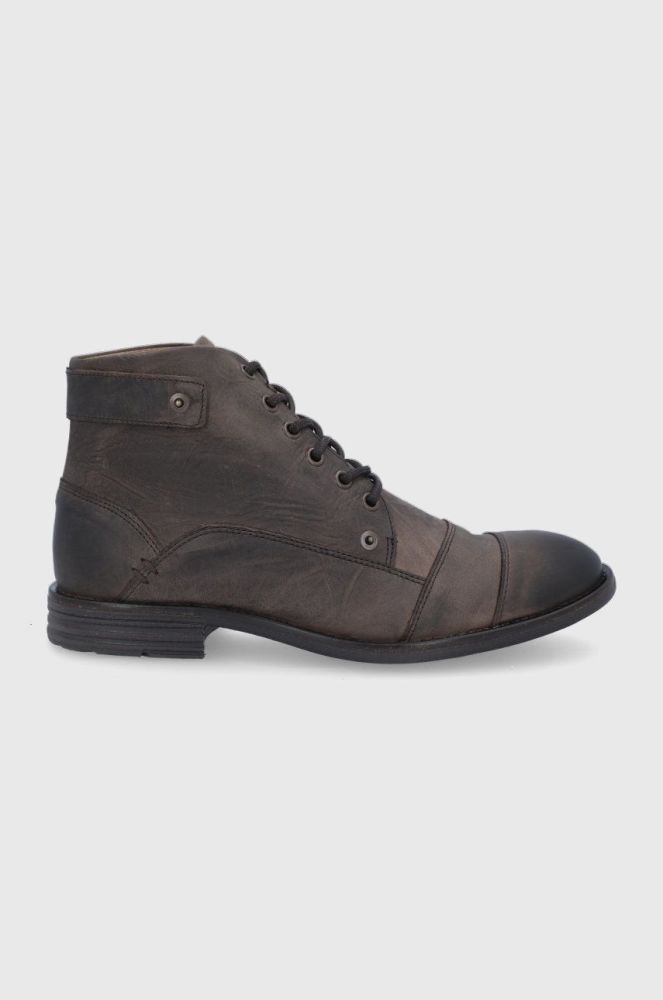 Високі черевики Aldo чоловічі колір коричневий