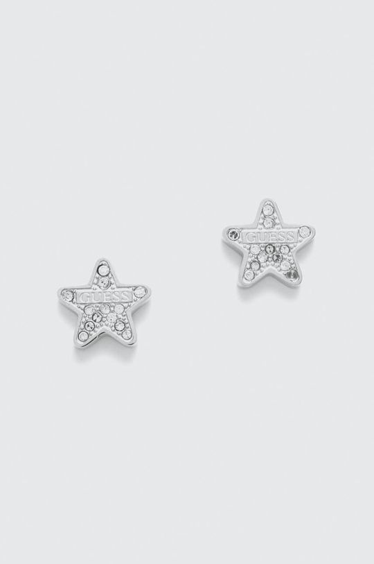 Сережки Guess колір срібний (2844497)