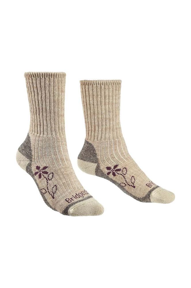 Шкарпетки Bridgedale Midweight Merino Comfort колір бежевий (3600352)
