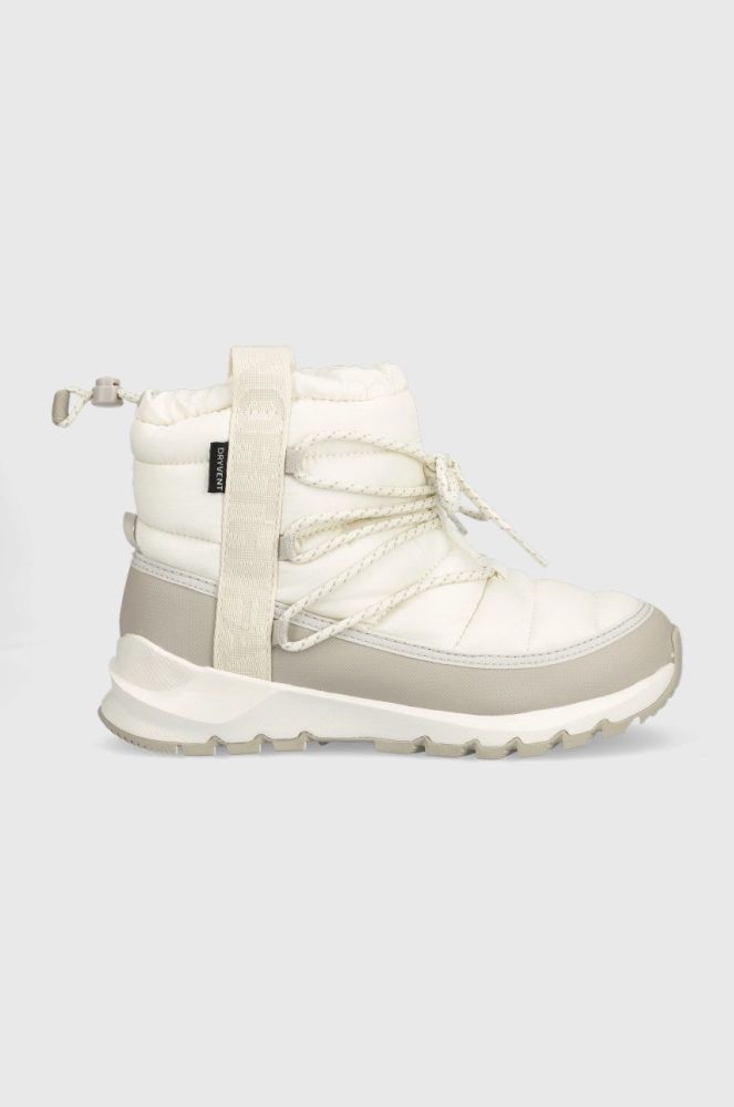 Зимові чоботи The North Face Women S Thermoball Lace Up Wp колір бежевий