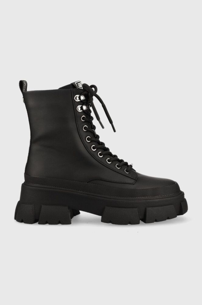 Черевики Steve Madden Forecast жіночі колір чорний на платформі