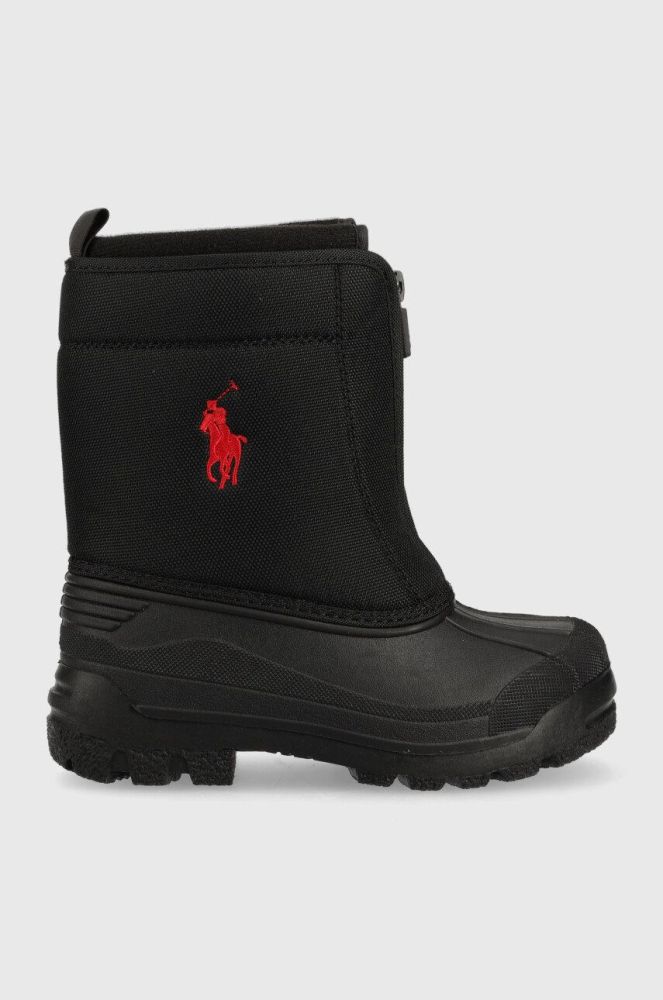 Дитячі чоботи Polo Ralph Lauren колір чорний (2680196)