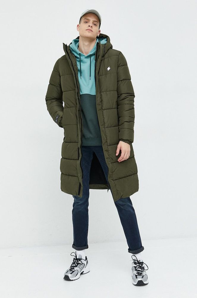 Джинси Superdry чоловічі колір темно-синій (2767610)