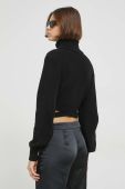 Светр Noisy May жіночий колір чорний гольф