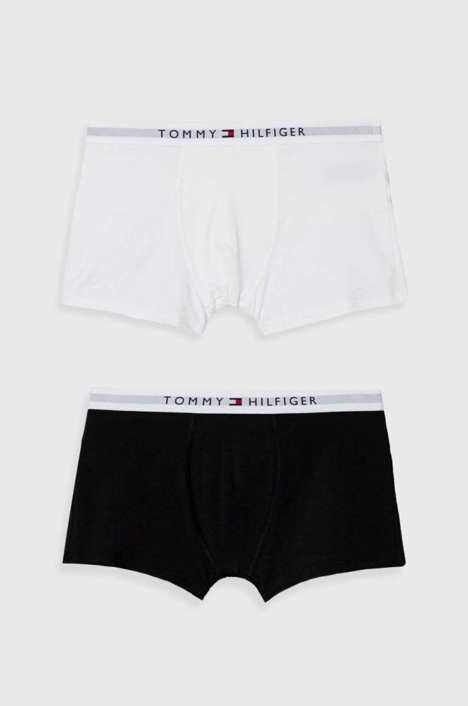 Дитячі боксери Tommy Hilfiger 2-pack колір білий