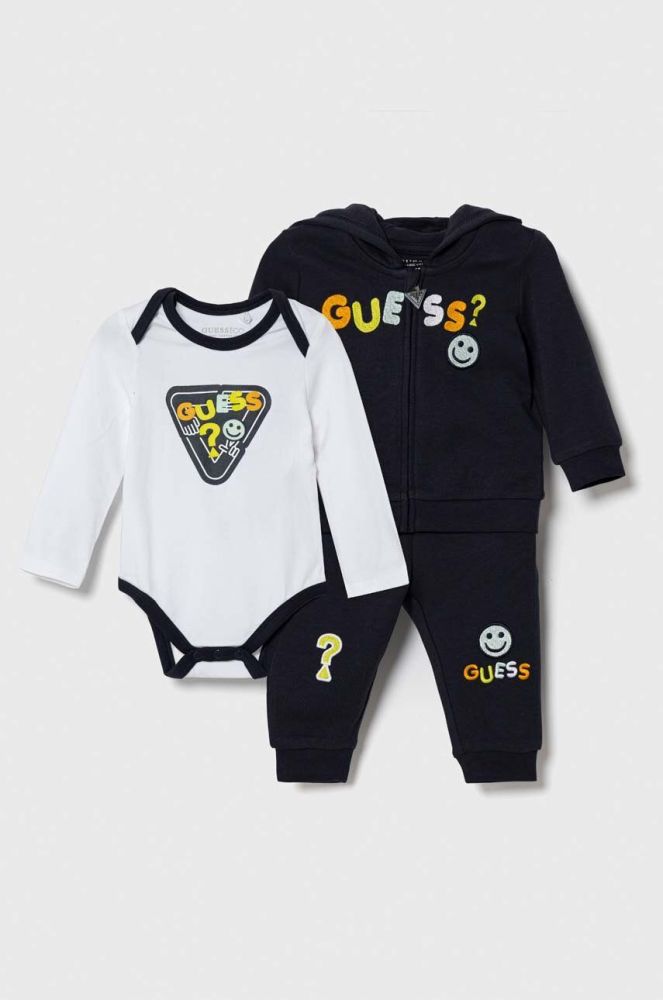 Комплект для немовлят Guess колір синій (3362772)