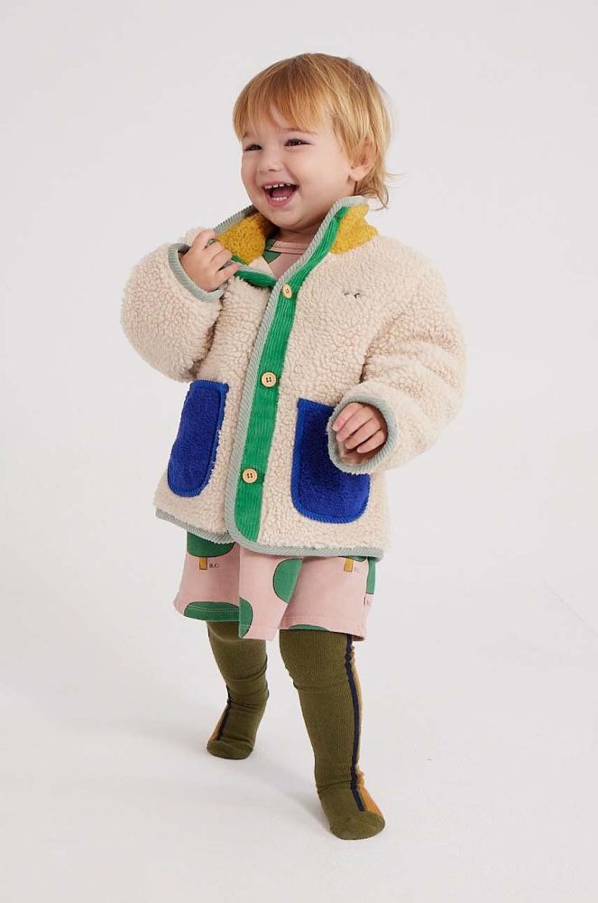 Куртка для немовлят Bobo Choses колір бежевий