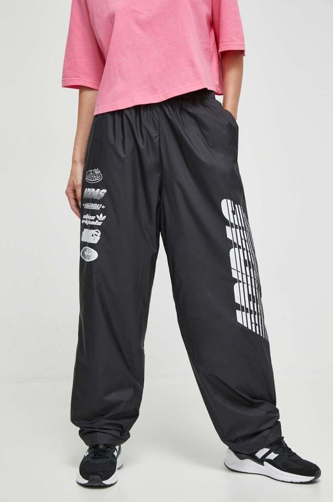 Спортивні штани adidas Originals колір чорний з принтом (3572018)