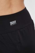Спортивні штани Dkny колір чорний однотонні (3410100)