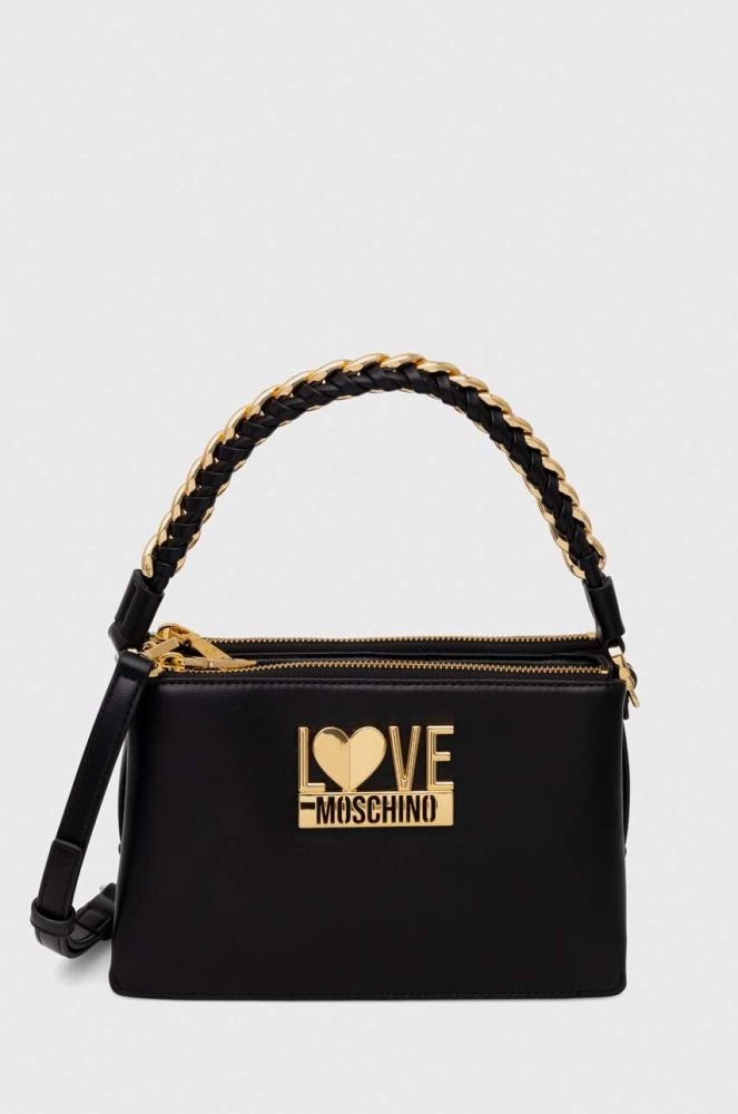 Сумочка Love Moschino колір чорний (3384193)