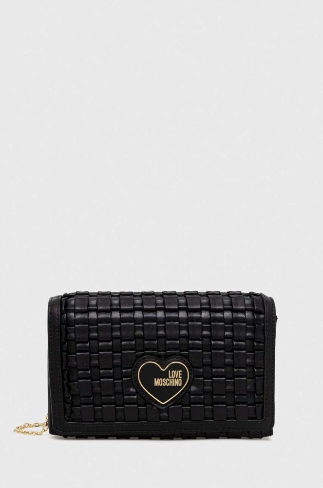 Сумочка Love Moschino колір чорний (3384240)