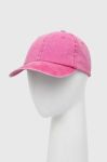 Джинсова кепка Medicine колір рожевий однотонна