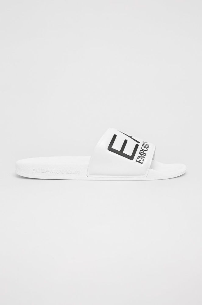 EA7 Emporio Armani - Шльопанці колір білий (1747311)