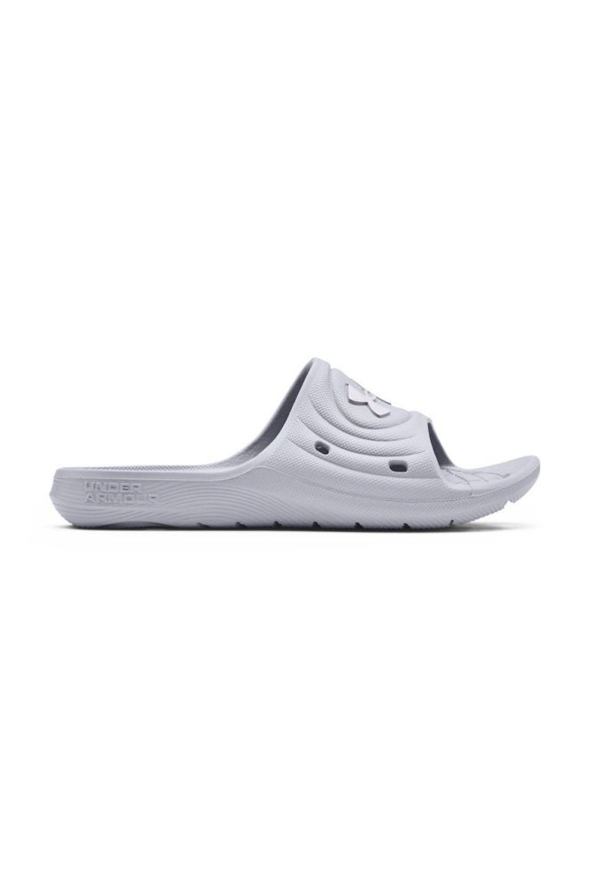 Дитячі шльопанці Under Armour 3023787 колір сірий