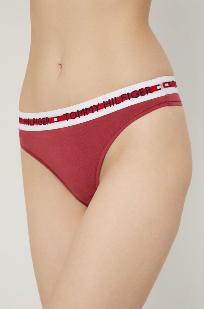 Стринги Tommy Hilfiger колір червоний (2442195)
