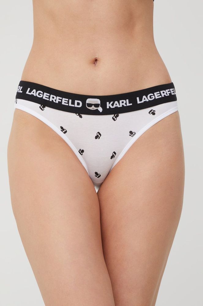 Купальні труси Karl Lagerfeld колір чорний (2250948)