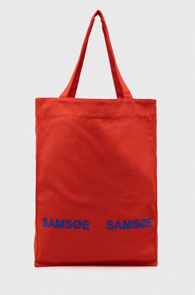 Сумочка Samsoe Samsoe колір червоний