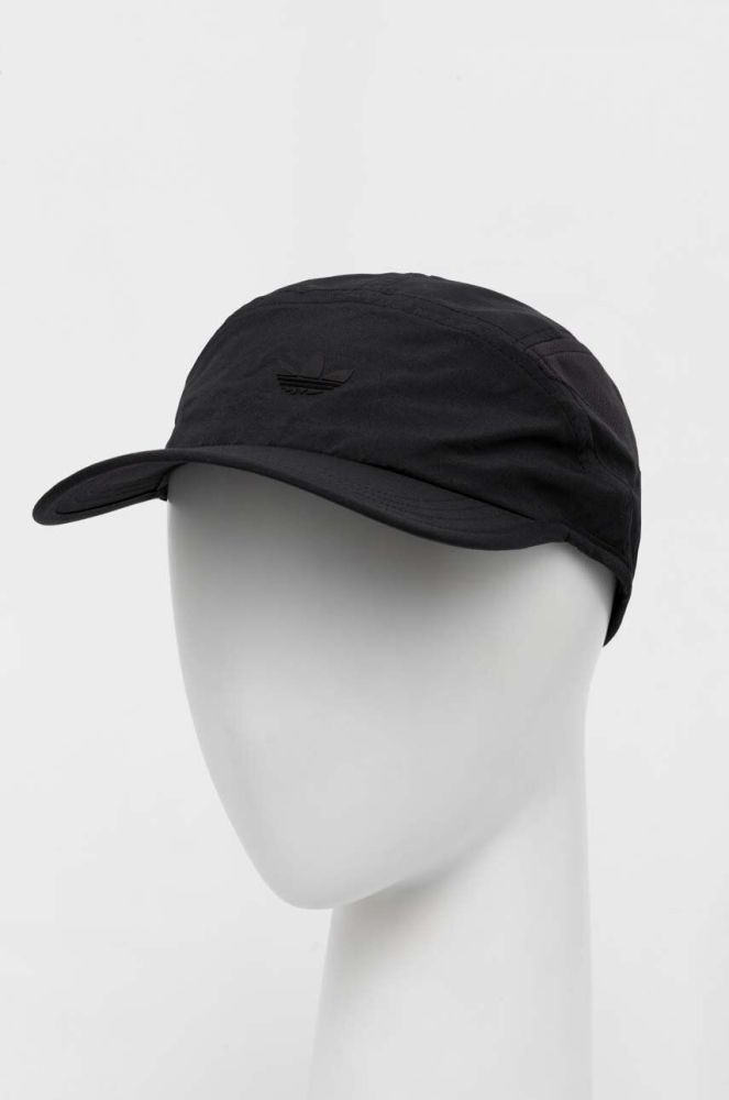 Кепка adidas Originals колір чорний однотонна (3630703)