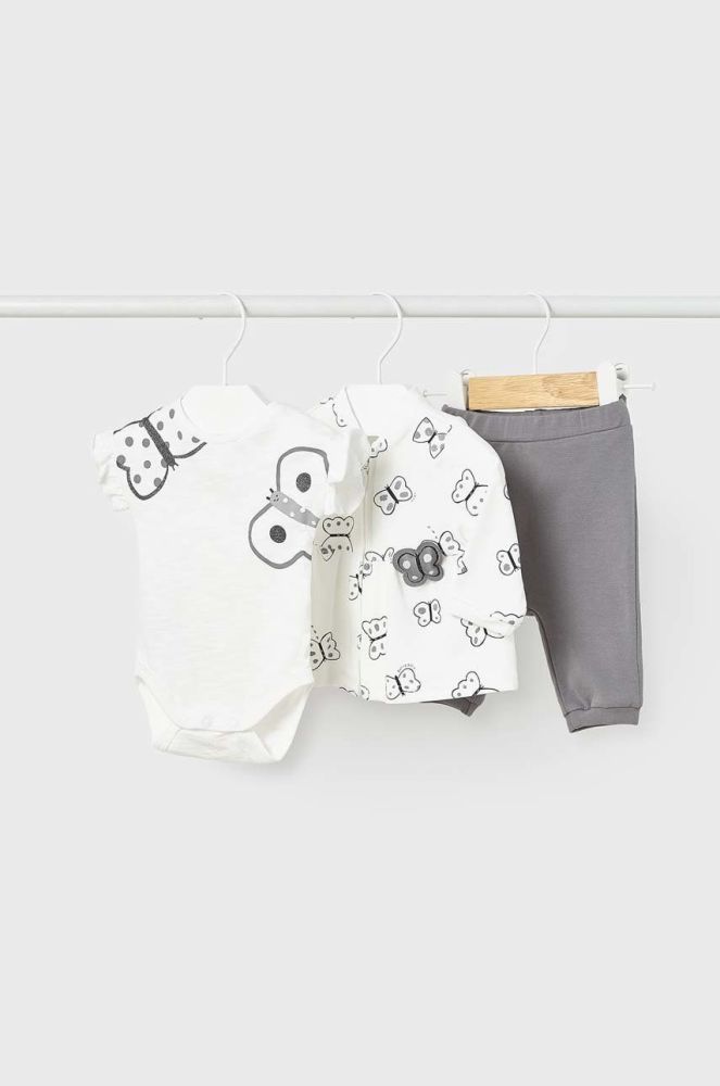 Cпортивний костюм для немовлят Mayoral Newborn колір сірий (2960748)