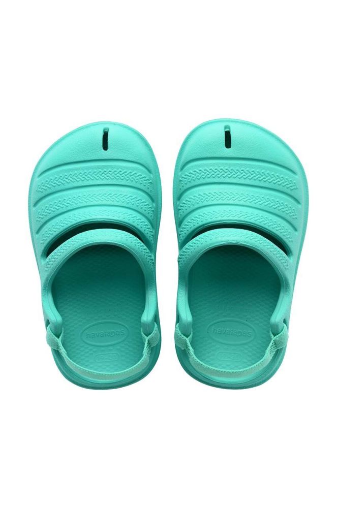 Дитячі сандалі Havaianas CLOG колір бірюзовий