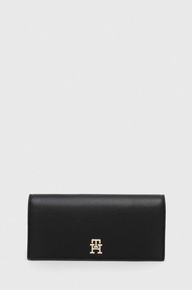 Гаманець Tommy Hilfiger жіночий колір чорний (2988699)