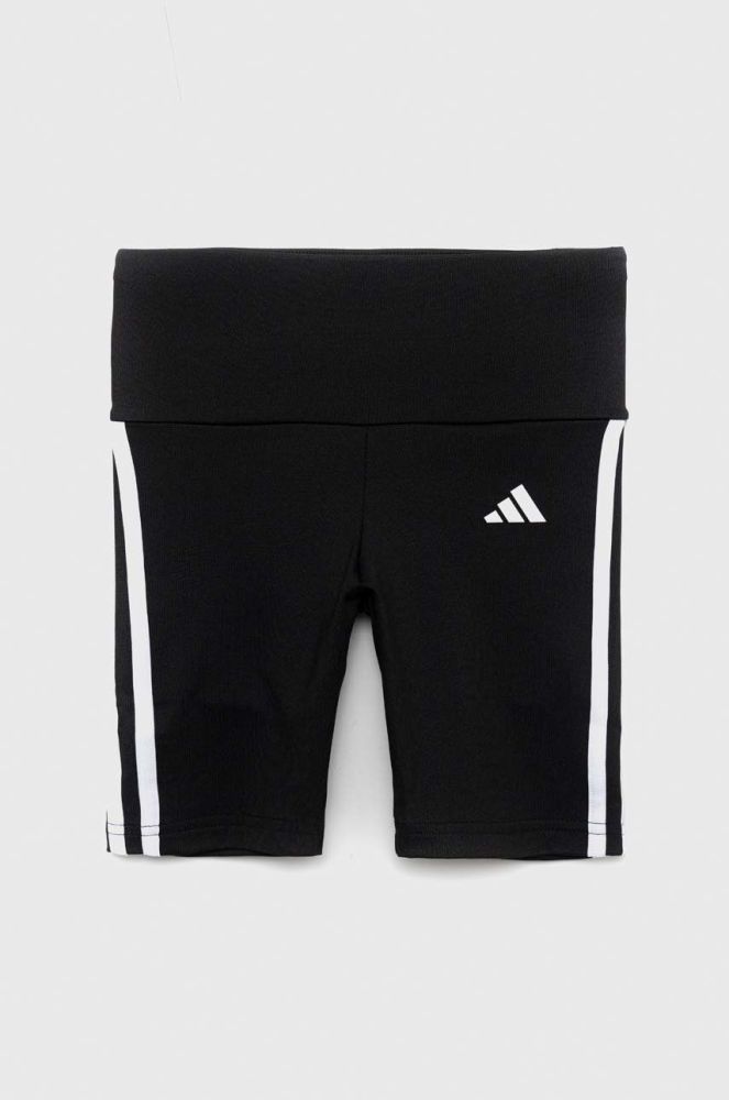 Дитячі шорти adidas G TR-ES 3S колір чорний з аплікацією