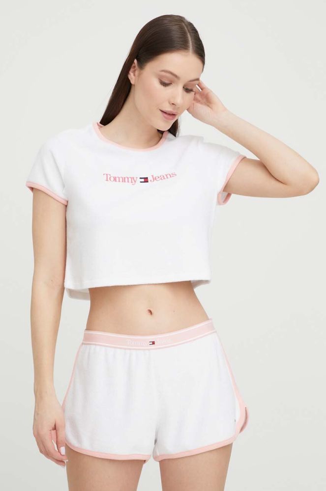 Футболка Tommy Jeans жіночий колір білий (3133705)