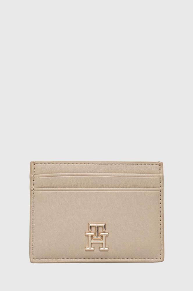 Гаманець Tommy Hilfiger колір бежевий
